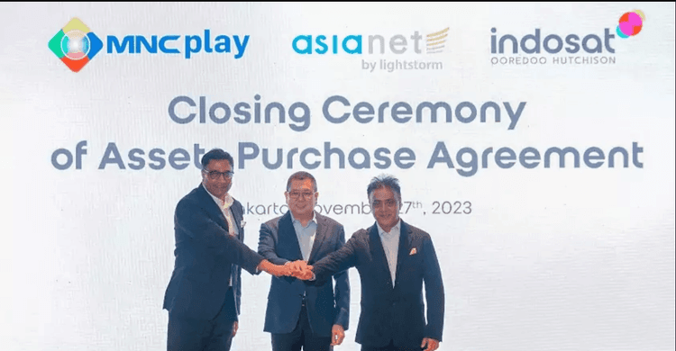 Asianet by Lightstorm, in Strategic Collaboration with Indosat Ooredoo Hutchison and MNC Play, leads the way in driving Indonesia's Digital Transformation with Unmatched Digital Services