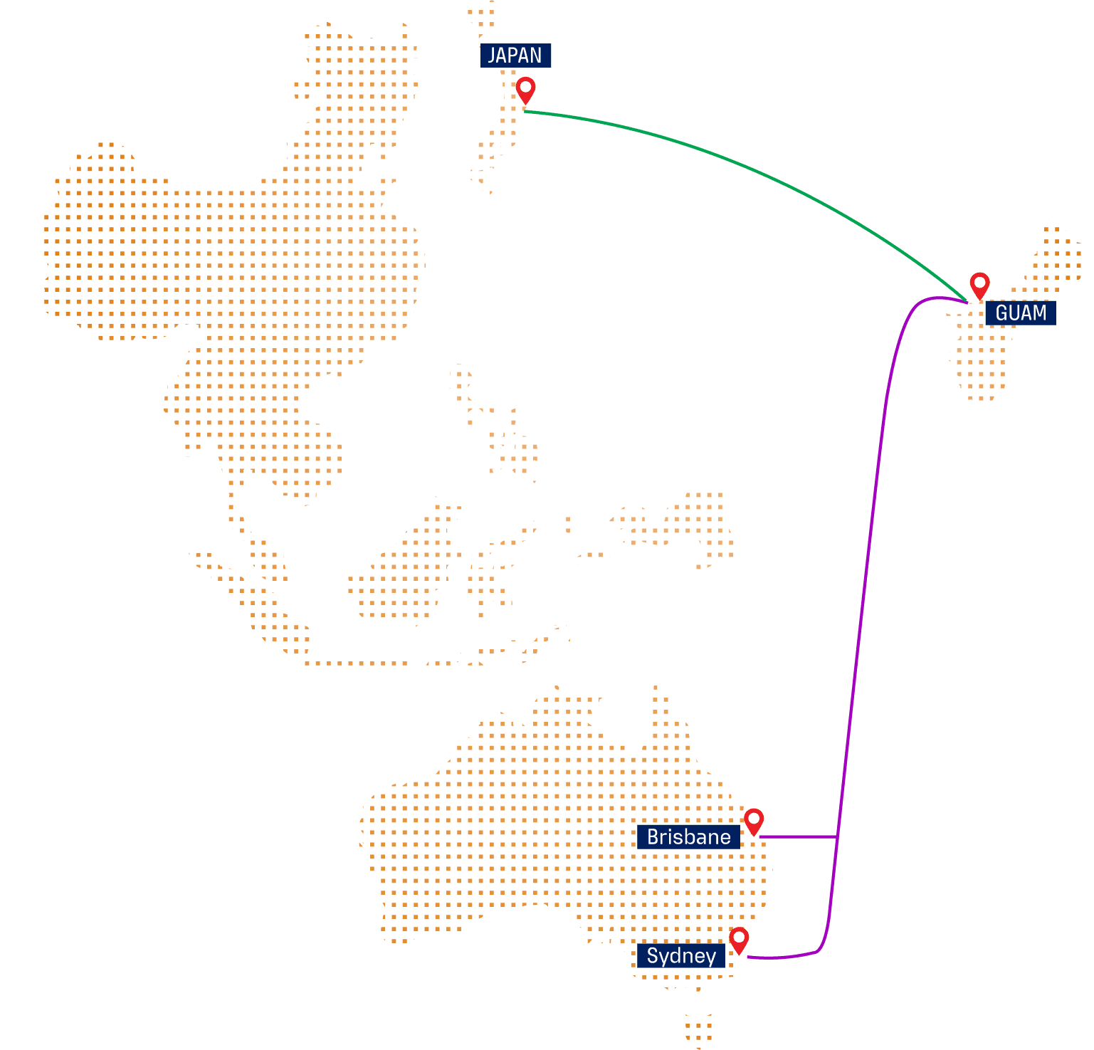 Global fabric map
